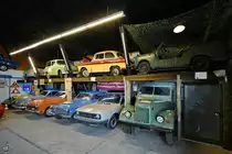 Im Bild ein Teil der PKW-Ausstellung im DDR-Museum Dargen. (August 2021)