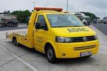 =VW T 5 von Autoservice GERNER unterwegs für den ADAC im Juni 2021