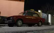 Lada Nova, genauer Lada 2105, fotografiert in 01.2021.