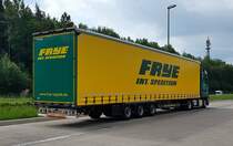 =MB Actros-Sattelzug von der Spedition FRYE, 06-2021