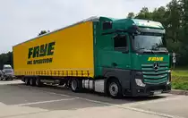 =MB Actros-Sattelzug von der Spedition FRYE, 06-2021