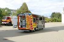 Neuer Feuerwehr Hofheim am Taunus Mercedes Benz Sprinter ELW am 10.09.21 bei einen Fototermin