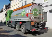 =DAF XF von  rhv  bei der Heizoelauslieferung in Hünfeld, 06-2021