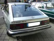 Heckansicht eines Opel Monza A1 2.8S. Oldtimertreffen in Heiligenhaus am 12.09.2021.