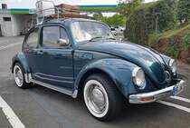 =VW Käfer steht im Juni 2021 in Kassel