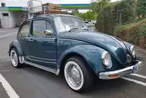 =VW Käfer steht im Juni 2021 in Kassel