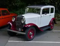 Schöner Opel P4, Oldtimer, gesehen beim Oldtimertreffen „History Vehicles“ in Lasauvage(L). 05.09.2021