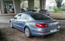 Rückansicht: VW Passat CC . Foto: November 2020.