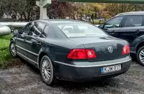 Rückansicht: VW Phaeton (11.2020).