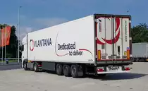 =DAF XF transportiert einen Auflieger der Spedition VLANTANA, 06-2021