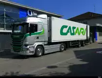 Scania R 450 Sattelschlepper in Lyss am 04.09.2021