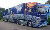 Super Scania ,,Die Raumfahrt'' am 11.09.2021 in Würselen.