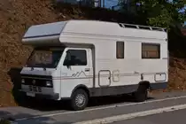 VW LT 31 Camper steht am Straßenrand. 09.2021