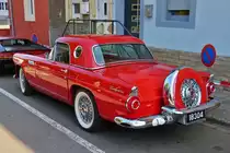 Ford Thunderbird steht beim Oldtimertreffen „History Vehicles“ in Lasauvage(L) am Straßenrand. 05.09.2021