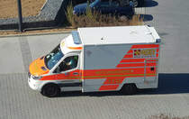 =MB Sprinter vom ASB unterwegs in Kassel, 08-2021