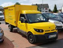 =Street Scooter von DHL unterwegs in Fulda im März 2021