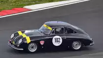 Porsche 356A, Startnummer 102 bei den ADAC 1000Km Classic auf dem Nürburgring 17.9.21, Fahrer: Biegner Uwe, USA / Morgenstern Patrick, DEU und Guzman Giraud Francisco  Pancho , MEX 