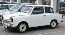 =Trabant 601 S steht im September 2021 am Donauradweg