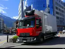 Renalt Kühllaster in Martigny am 21.09.2021