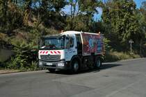 FES Mercedes Benz Atego Kehrmaschine am 25.09.21 in Frankfurt am Main 