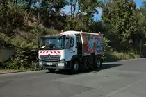 FES Mercedes Benz Atego Kehrmaschine am 25.09.21 in Frankfurt am Main 