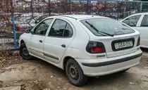 Rückansicht: Renault Megane Mk1 in November 2020.