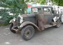 Citroen C6 Lastwagen von 1930. Hier ausgerüstet mit einem Holzvergaser. 6-Zylinder-Motor mit 2486ccm und 45PS. Vmax 50km/h. Foto: AVUS 100, 24.09.2021