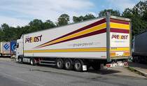 =DAF XF-Sattelzug von der PREVOST-Gruppe, 06.2021