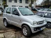 Daihatsu Terios (mk1 Facelift) in einem Parkplatz in November 2020.