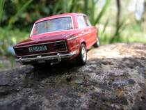 Lada 1500, R�ckansicht. Hersteller: IXO. 