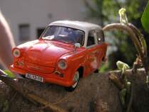 Trabbi P60 in Massstab 1:43.