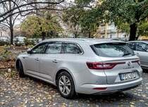 Rückansicht: Renault Talisman in November 2020.