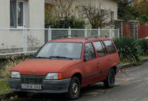 Opel Kadett E caravan in November 2020.