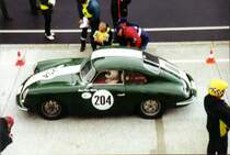 Porsche GT-Rennwagen auf dem Lausitzring 2001