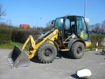 Kramer 318 Radlader am 24.04.09 in Putgarden/R�gen