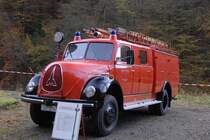 Magirus Deutz Bauj.1959 L�schgruppenfahrzeug 16(LF16)der Feuerwehr Solingen  Aufgenommen w�hrend des M�ngstener Br�ckenfest Okt.2008 