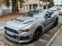 Diesen getunten Ford Mustang (sechste Generation) habe ich in November 2020 fotografiert.