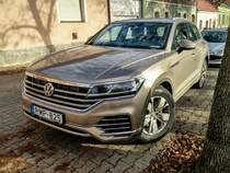 Diesen VW Touareg Mk3 habe ich in November 2020 aufgenommen.