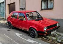 Diesen VW Golf I habe ich in November 2020 gesehen.