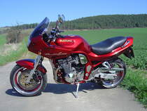 An der B89 mit der Suzuki Bandit 1200 S. Aufgenommen am 18.06.2017