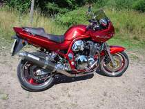 Suzuki Bandit 1200 S GV75A, Baujahr ist 1998,  Aufgenommen am 06.08.2021