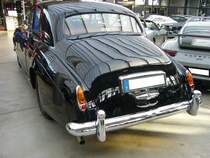 Heckansicht einer Bentley S1 Limousine. Classic Remise Düsseldorf am 21.10.2021.