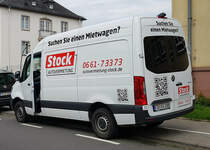 =MB Sprinter der Autovermietung STOCK, 07-2021