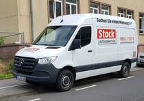 =MB Sprinter der Autovermietung STOCK, 07-2021