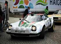 LANCIA STRATOS KITCAR(1981)BEI  SAUERLAND KLASSIK  IN HAIGER
Diesen heißen Lancia(Saalfelder Auktionshaus//Faber/Faber)hatte ich am 1.10.21
wirklich zum ersten Mal vor der Linse....