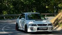 Subaru Impreza auf dem Hillclimb Pécs, in 09.2021.