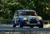 Renault 5 auf dem Hillclimb Pécs, in 09.2021.