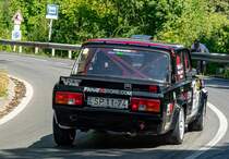 Rückansicht: Lada VFTS auf dem Hillclimb Pécs, in 09.2021.