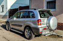 Rückansicht: Toyota RAV4 zweite Generation (11.2020)