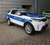 Beim IPA Bundes Kongress in Fulda wurde dieser neue Land Rover Discovery u. a. am 22.10.2021 vor dem Kongress Hotel Esperanto präsentiert.
